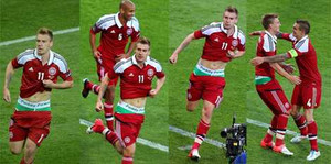 Ăn mừng phản cảm, người hùng Đan Mạch dễ dính án