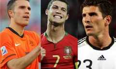 Euro 24h: Nhà cái tăng tỉ lệ Van Persie, CR7 nổ súng