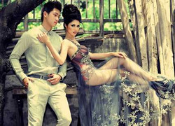 Ứng viên Siêu mẫu 2012 thả dáng trên phố Hà Nội