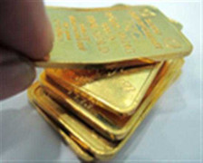 Vàng SJC móp méo, cong vênh được