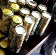 Ngụy trang 6kg 'ma túy đá' trong vỏ lon bia