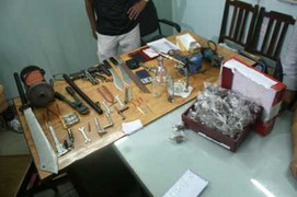 Hải Phòng: Triệt phá 'kho hàng nóng' và ma tuý lớn