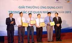 Trao giải Ứng dụng CNTT trong các cơ quan Nhà nước