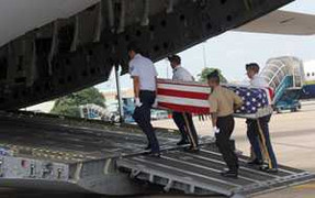 Hồi hương hài cốt quân nhân Mỹ lần thứ 123
