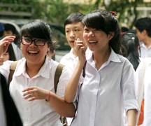 Đề Ngoại ngữ không khó: Sĩ tử HN phấn khởi