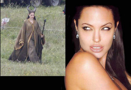 Angelina hóa thân ấn tượng vai phù thủy Maleficent