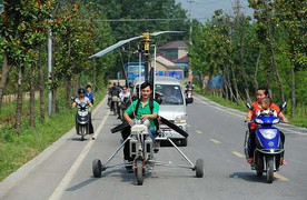 Hai anh em người Trung Quốc chế tạo máy bay cá nhân