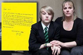 Đề văn yêu cầu viết... thư tuyệt mệnh: Mẹ đứng tim