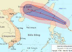Bão Doksuri cấp 12 đang thẳng tiến vào Biển Đông