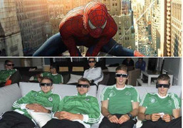 Mặc kệ Ý, Tuyển Đức đi xem... 'Người nhện'