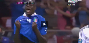 Cassano, Balotelli khiến người Đức chết lặng