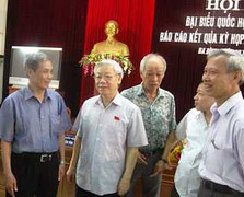 Tổng Bí thư ‘sốt ruột’ về tệ tham nhũng