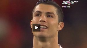 Giải mã khẩu hình Ronaldo sau thất bại trước TBN