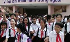 HN đề xuất mức học phí cao nhất là 40.000 đồng/tháng/HS