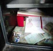 Bắt đối tượng phá két sắt, cướp tài sản