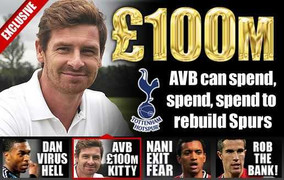 Villas-Boas và cuộc cách mạng 100 triệu bảng