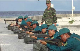 Ảnh: Sao vuông canh biển trời Tổ quốc