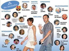Đám cưới của Iniesta toàn khách VIP