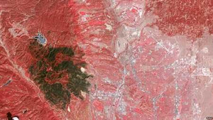 Ảnh quốc tế 8/7: Khung cảnh cháy rừng nhìn từ vũ trụ