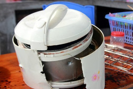 Hiện trường vụ cả nhà bị nã súng ở Hà Nội