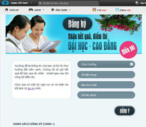 Go.vn ra mắt cổng thông tin tra kết quả thi đại học