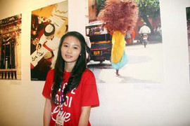 Con gái GS Ngô Bảo Châu tham gia triển lãm ảnh từ thiện