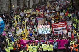 Đình công, biểu tình 