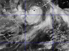 Bão số 4 suy yếu thành áp thấp
