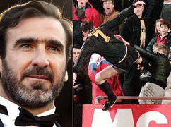 Kung Fu Cantona đá bay bàn cafe ngày MU bại trận