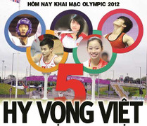 Olympic London 2012: 5 hi vọng vàng của đoàn Việt Nam