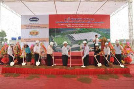 Vinamilk khởi công nhà máy sữa 276 tỷ đồng