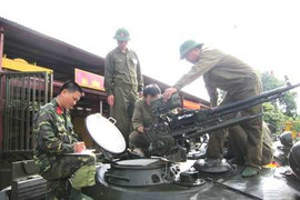 Thi bảo dưỡng xe tăng T54