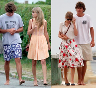 'Công chúa' Taylor Swift hẹn hò 'phi công tóc xù'