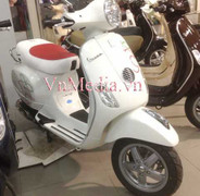 Ảnh độc về xe Vespa LX Quả táo ở Hà Nội