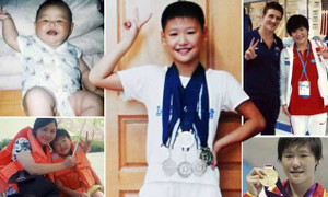 Ấu thơ gian khổ của kình ngư Trung Quốc 16 tuổi