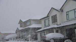 Tuyết rơi bất thường ở Nam Phi