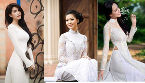 Nhan sắc Việt 'níu kéo' thời nữ sinh với áo dài trắng
