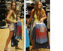 Lindsay Lohan tiêu gần 3000 USD một lần mua sắm