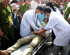 Lắp điều hoà, một công nhân tử vong