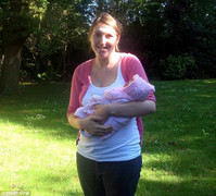 Đứng đầu kỳ thi thể dục ngay khi sắp sinh con