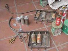 Nghịch dại với bình ga mini, nam thanh niên vô sinh