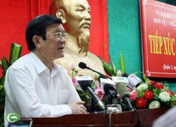 Chủ tịch nước: Phải biết hổ thẹn với tiền nhân