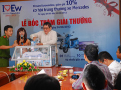 Eurowindow tìm được chủ nhân giải thưởng xe Mercedes