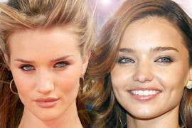 Rosie Huntington và Miranda Kerr, ai thời trang hơn?
