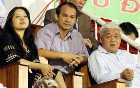 Bóng hồng 'nhiếp chính' ở đội bầu Kiên là ai?