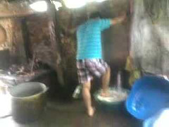 Công nghệ sản xuất bóng bì, mỡ lợn bằng... chân