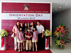 Trường quốc tế BVIS rộn ràng năm học mới