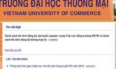 Đại học Thương mại trả lại 172 hồ sơ xét tuyển NV 2 sai