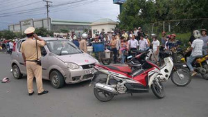 Hỗn chiến gây náo loạn trên quốc lộ 1A