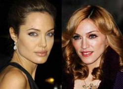 Angelina Jolie cấm các con nghe nhạc của Madonna
